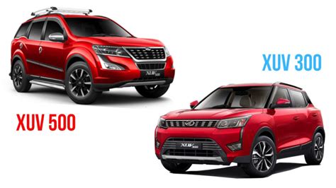 Mahindra XUV300 Vs Mahindra XUV500 Comparison: Which Car is Better.